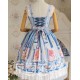 Strawberry Witch Blueberry High Waist Daily JSK